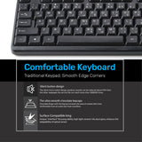 UP Wired Desktop MK-650 keyboard US+AR