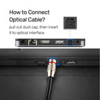 ARIZONE CABLE AUDIO OPTICAL 3M BLK