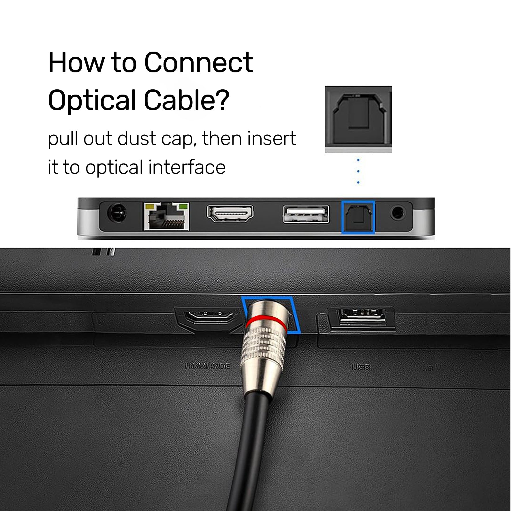 ARIZONE CABLE AUDIO OPTICAL 3M BLK