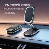 Arizone®  Magnetic Car Cell Phone Holder,Foldable and 360° Rotation, 8 Strong Magnets, Suitable for All Phones