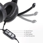 UP Gaming Headset for PS4, PS5, PC, Switch, Q6 2.4GHz USB Gaming Headphones with Microphone, Over Ear Headphones for Laptop/Tablet, Low Latency