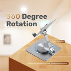 Cell Phone Stand, Adjustable phone holder for Desk, Foldable Desktop Tablet Stand Holder, Double Adjustable Mobile stand Phone