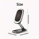 Arizone®  Magnetic Car Cell Phone Holder,Foldable and 360° Rotation, 8 Strong Magnets, Suitable for All Phones