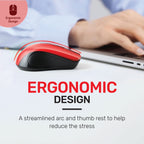 UP M15Wireless Optical Mouse, USB Computer Mouse for Laptop, PC