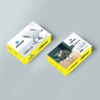 Arizone®  Tablet Stand 360° Rotating iPad Holder Adjustable Desktop Tablet Riser Foldable Aluminium