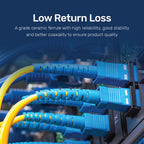 ARIZONE SC/SC Fiber Optic CABLE PATCH CORD OPTICAL  UPC YLW 1 Pcs Fiber Optic Cable Jumper Optical Patch Cord Simplex Single-Mode 9/125