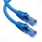 UP CAT6 BLUE CABLE LAN 3 AWG Communication Networking -(UTP) Cat 6 Self Roll-up Reels HIGH-SPEED cable