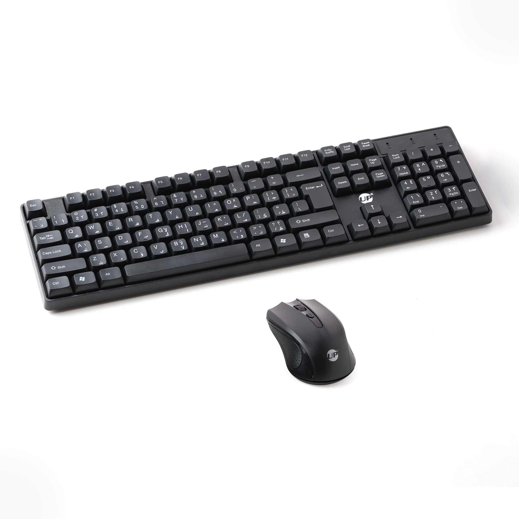 UP MK-1625 Wireless Compact Keyboard and Mouse Combo for Windows, Compatible with PC, Laptop  Main image