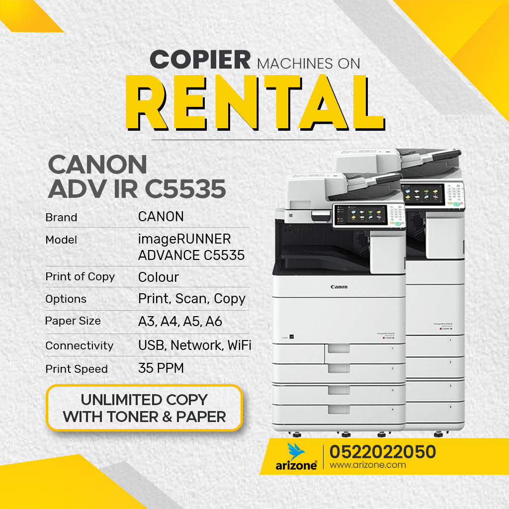 Printer For Rent Printer Rental – Arizone UAE