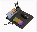 FOLDABLE WIRELESS-CHARGING  MOUSE PAD PEN HOLDER