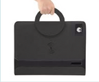 PORTABLE BRIEFCASE WITH DIARY POWER BANK FLASH DRIVE AND LED LOGO