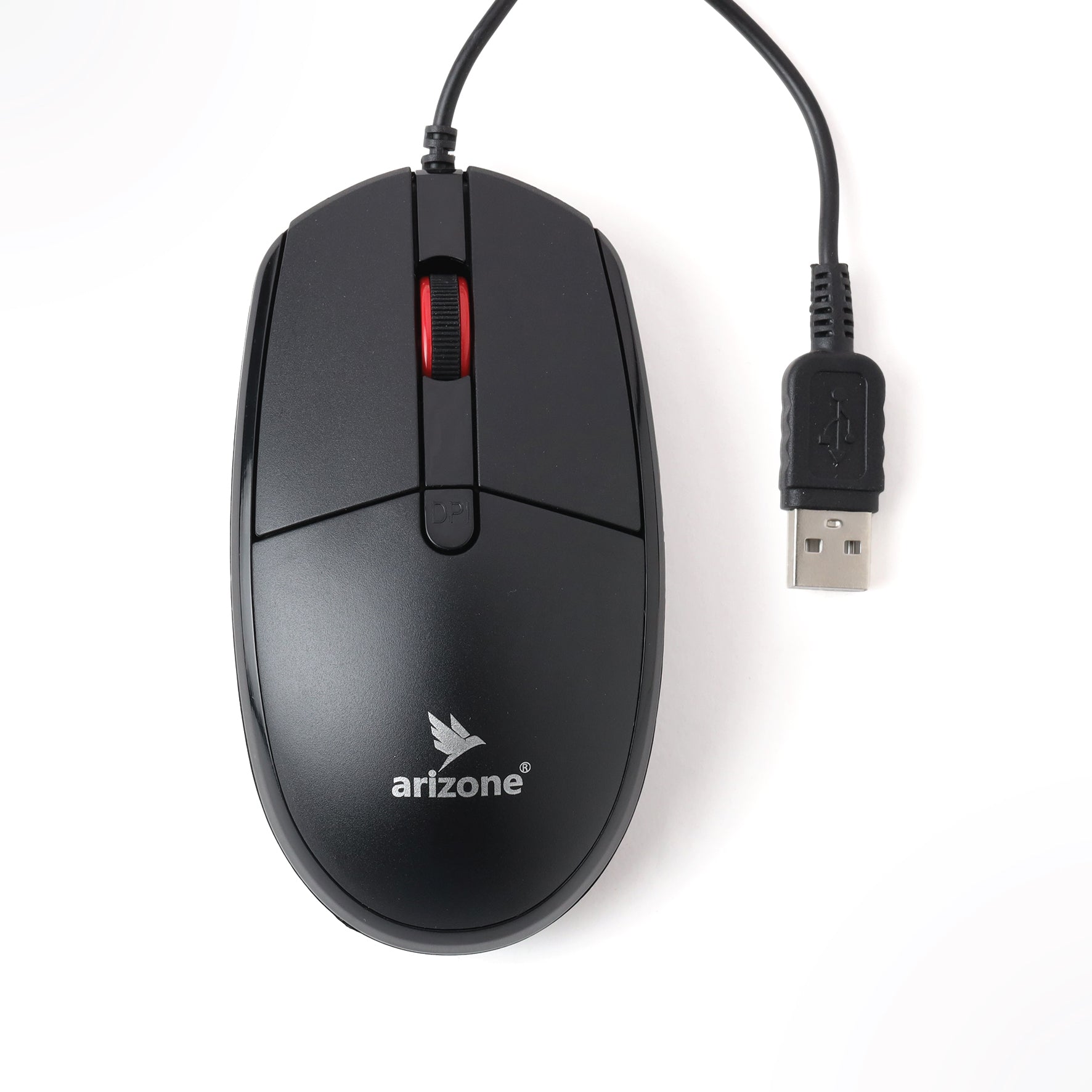 Arizone® USB 1000PRO Wired Mouse Ergonomic Office Mouse Optical Tracking