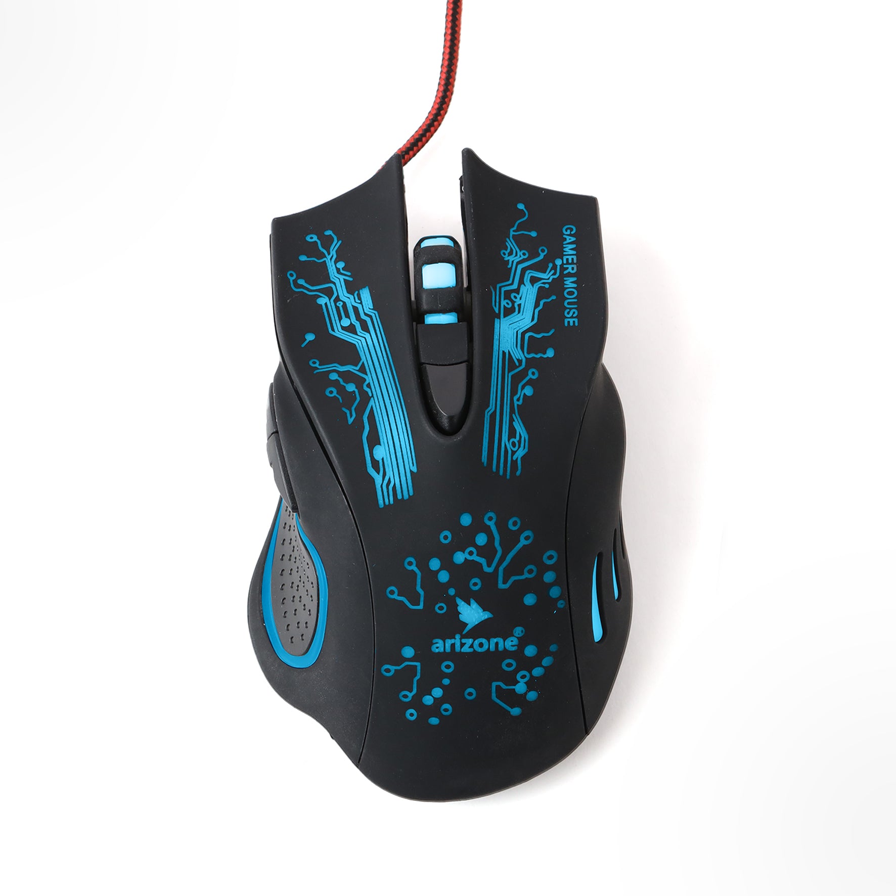 Arizone® USB K7 Gaming Mouse, 6 Buttons with Scroll Wheel Wired Optical Mouse