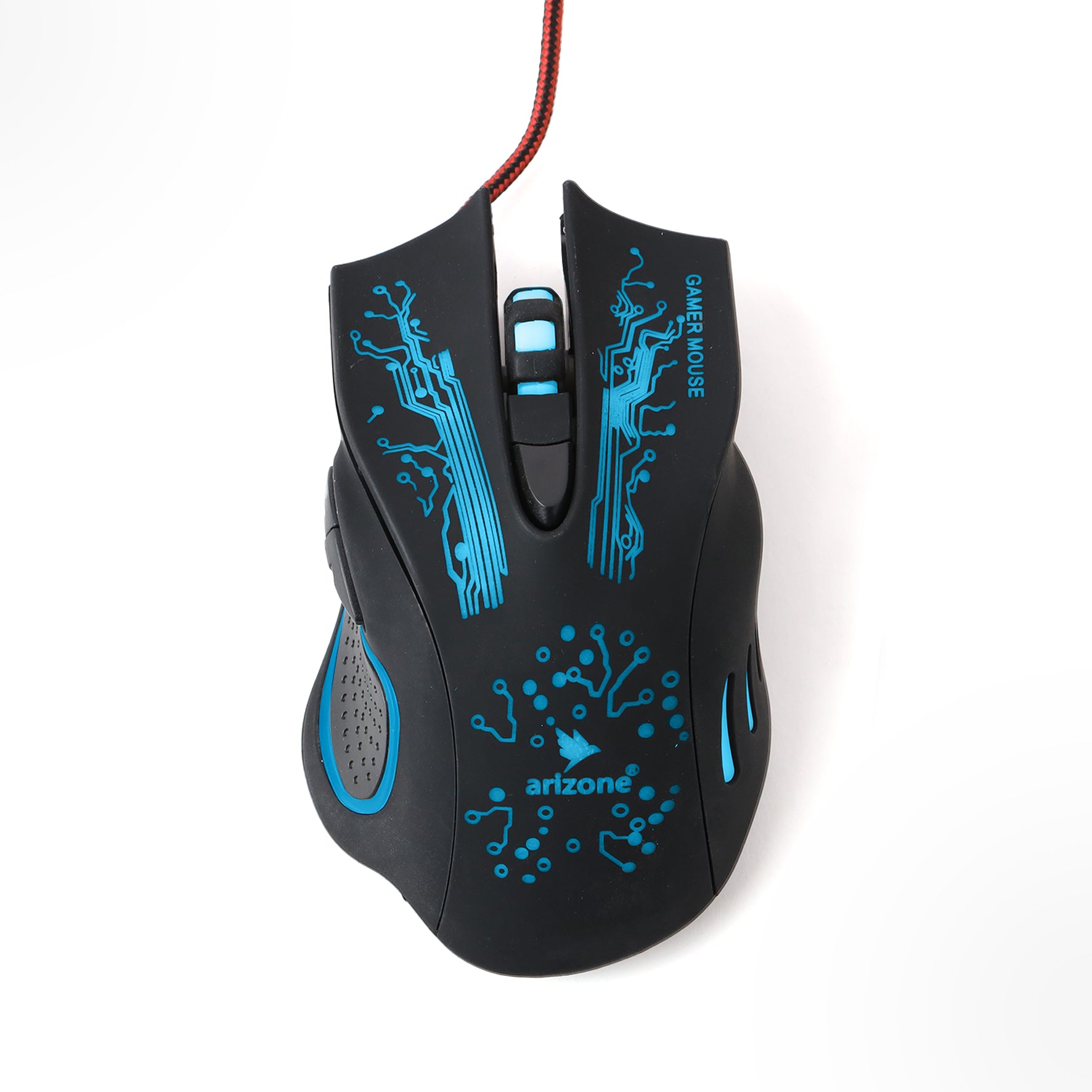 Arizone® USB K7 Gaming Mouse, 6 Buttons with Scroll Wheel Wired Optical Mouse Main image