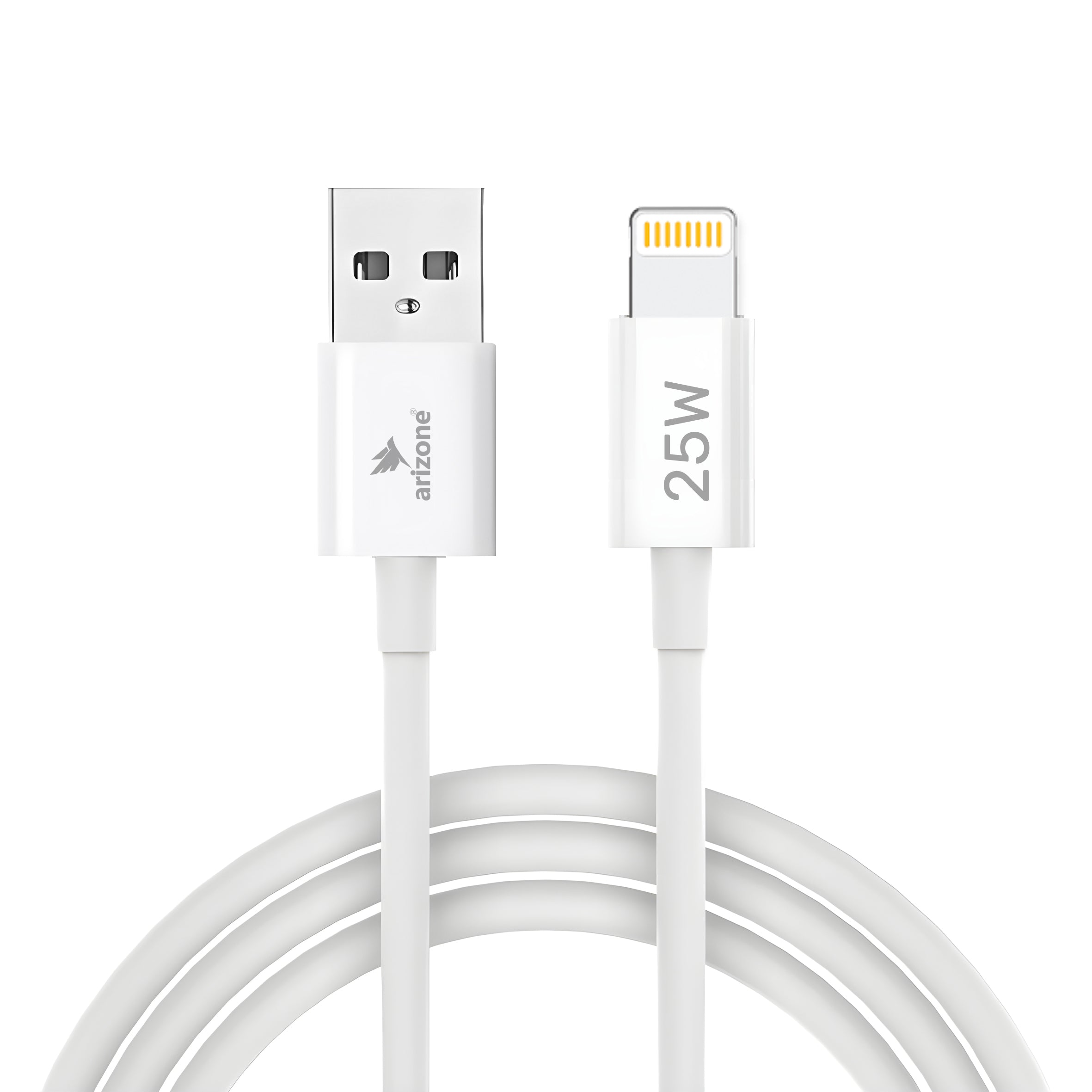 Arizone R-25 USB to Lightning Cable | 25W Fast Charging