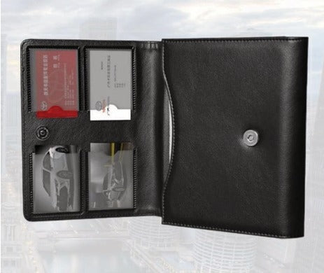 REMOVABLE O-RING, WITH  INTERNAL ORGANIZATION FOR   PENS AND CARDS