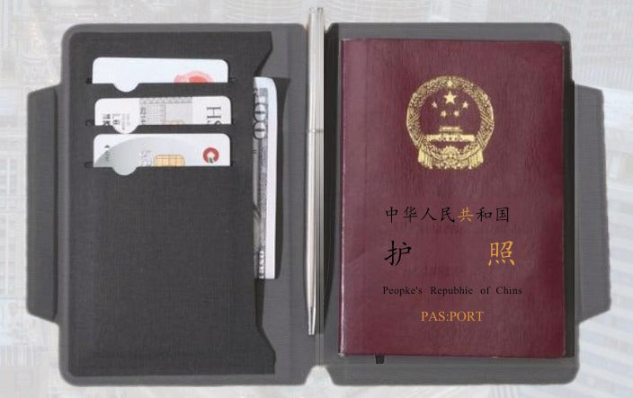 PASSPORT AND CARD HOLDER