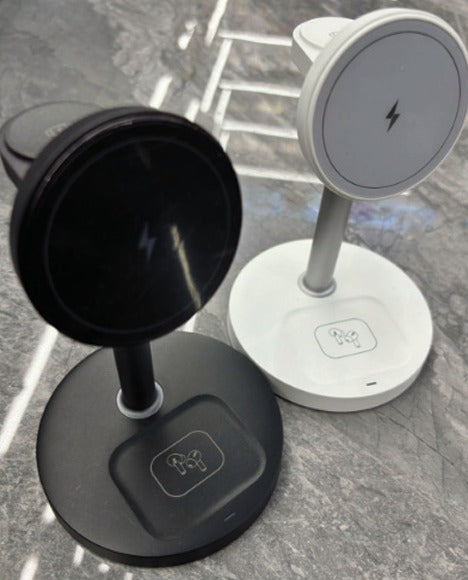 MAGNETIC WIRELESS CHARGING  STAND WITH USB-C CABLE
