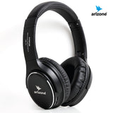 Arizone Wireless Headphone & Headset - Dual Function - Built in Reverb Technology - Black Color - Noise Cancellation - Light Weight - Multi-Device Connectivity