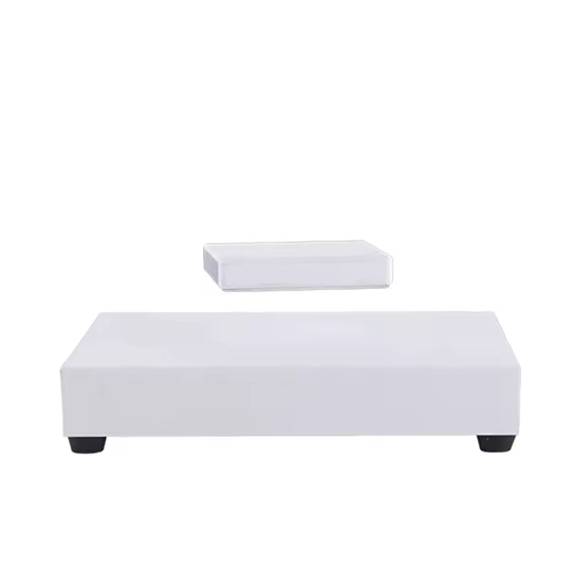 Magnetic Levitation Display Stand Jewelry Watch Floating Rotating showcase for 200g object Promotion display - WHITE