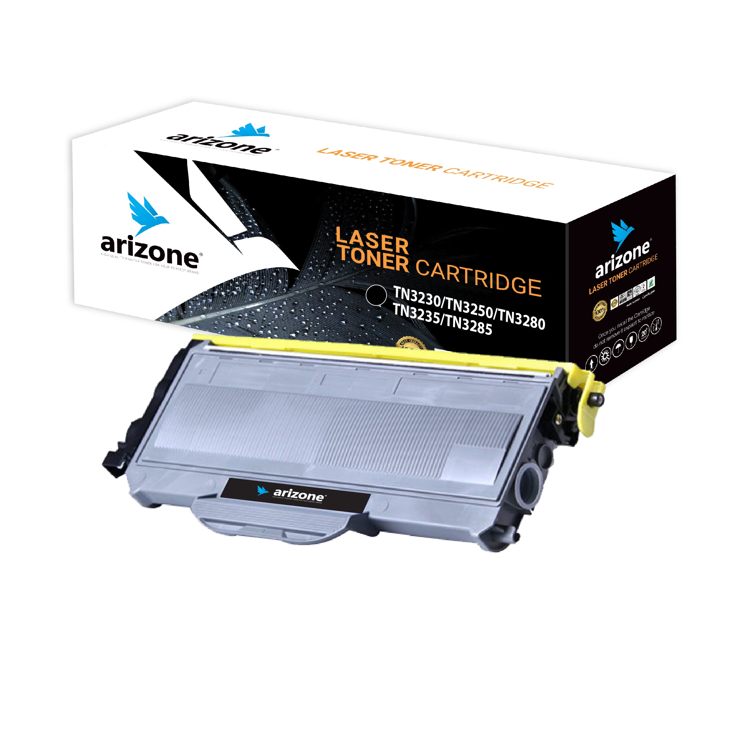 Arizone Toner Cartridge TN3230/TN3250/TN3280/TN3235/TN3285 BLACK