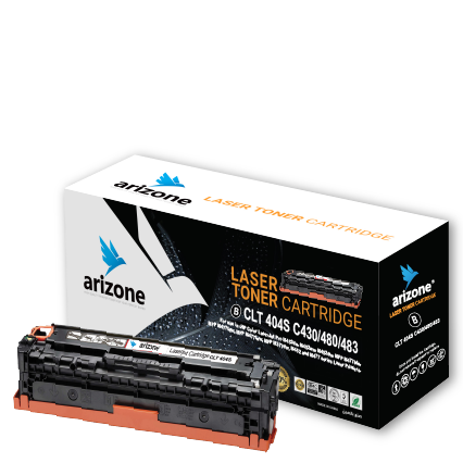 Arizone Toner Cartridge Replacement for Samsung CLT 404S C430/480/483 Work for Samsung Xpress C430W C430 C480 C480FW C480FN Black
