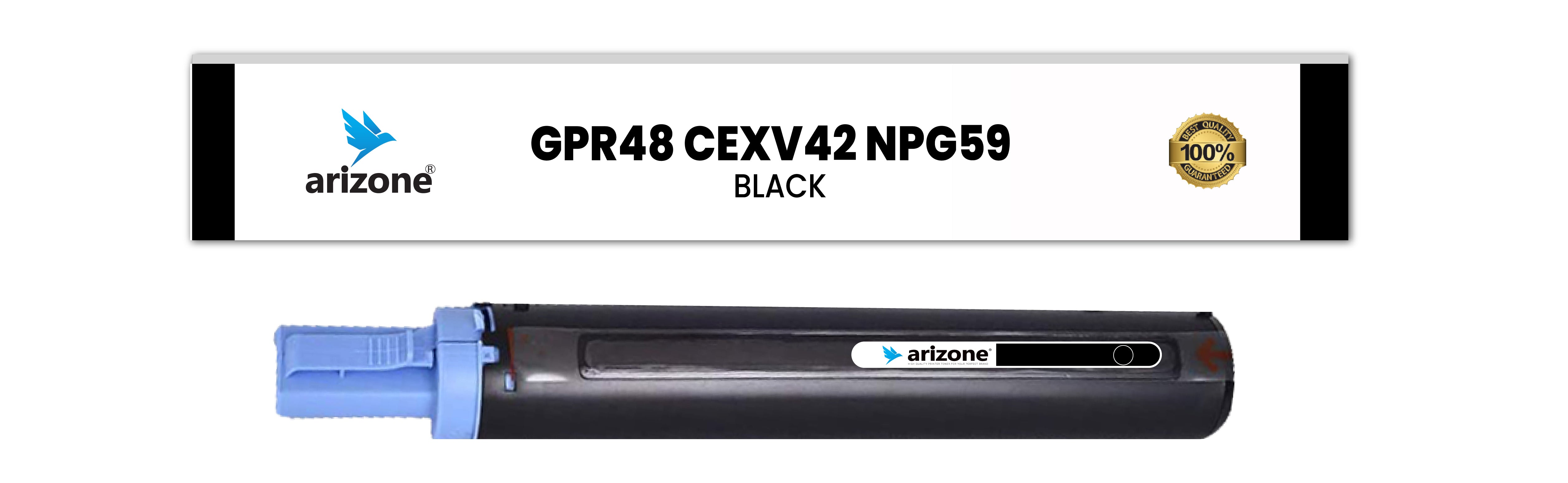 Arizone Toner Cartridges Replacement for Canon NPG-59 C-EXV42 for Use with Canon IR2202DN 2202N 2202L 2002G 2002L,Black