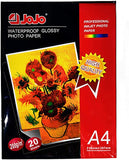 Smear Resistant Two Face Glossy A4 Size Photo Paper Inkjet Photo Paper - 200g 20 sheets Pack [TCPP01B2]