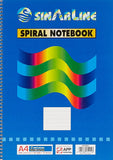 Sinarline Side Spiral Notebook A4 70 Sheet