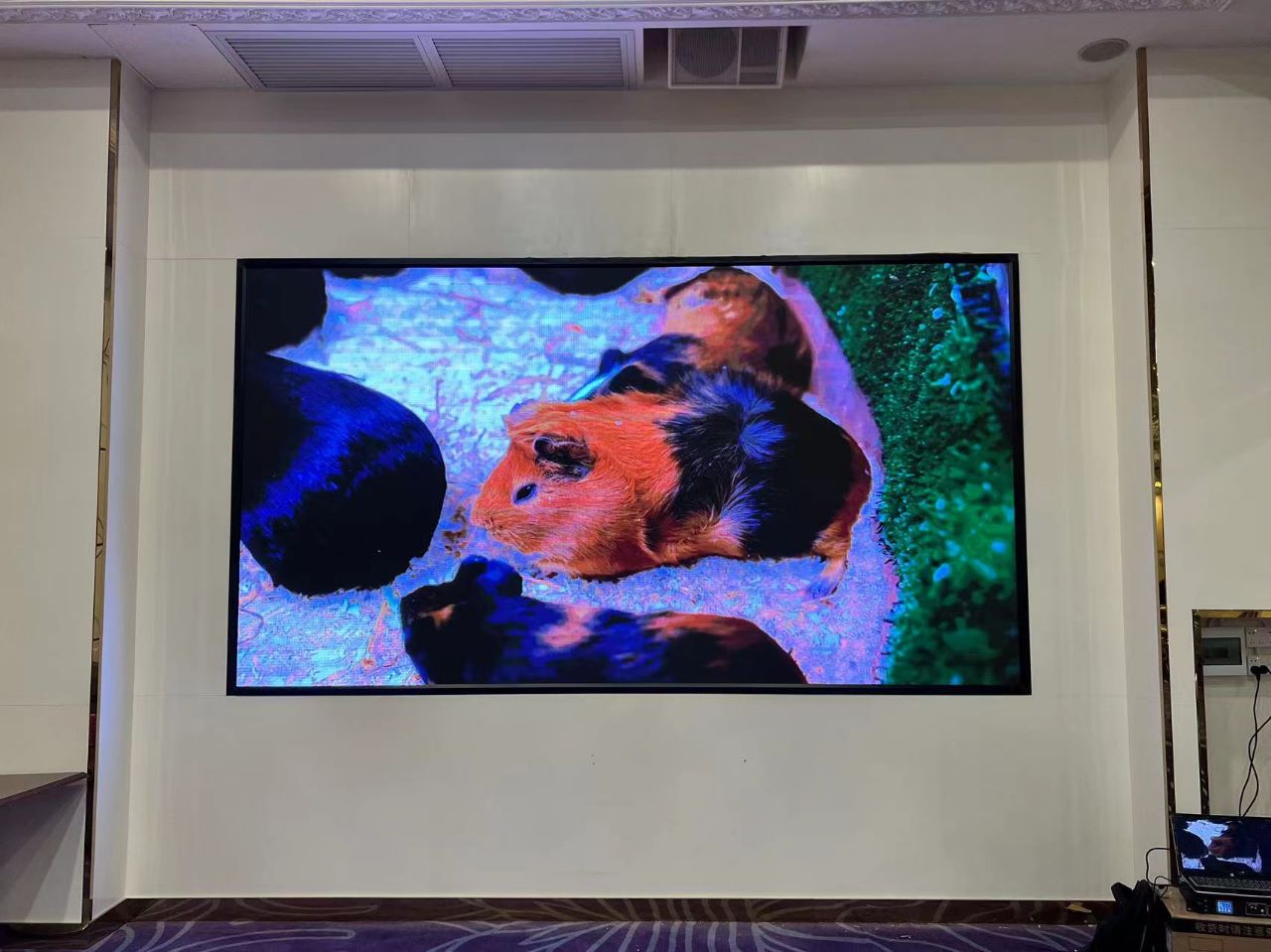 وحدة شاشة حائط LED خارجية P4 320x160 مم
