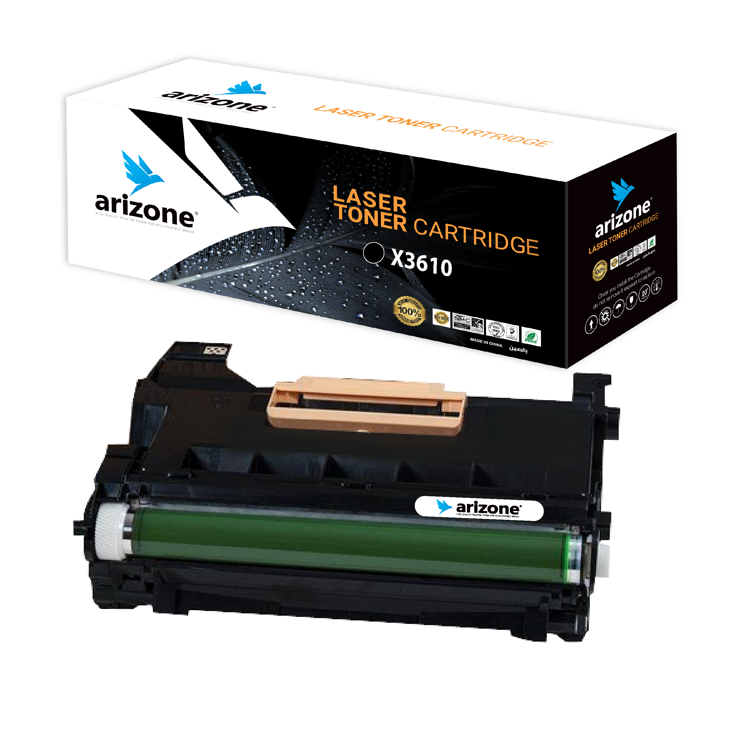 Arizone TONER CARTRIDGE X3610/3615/3655 BLACK