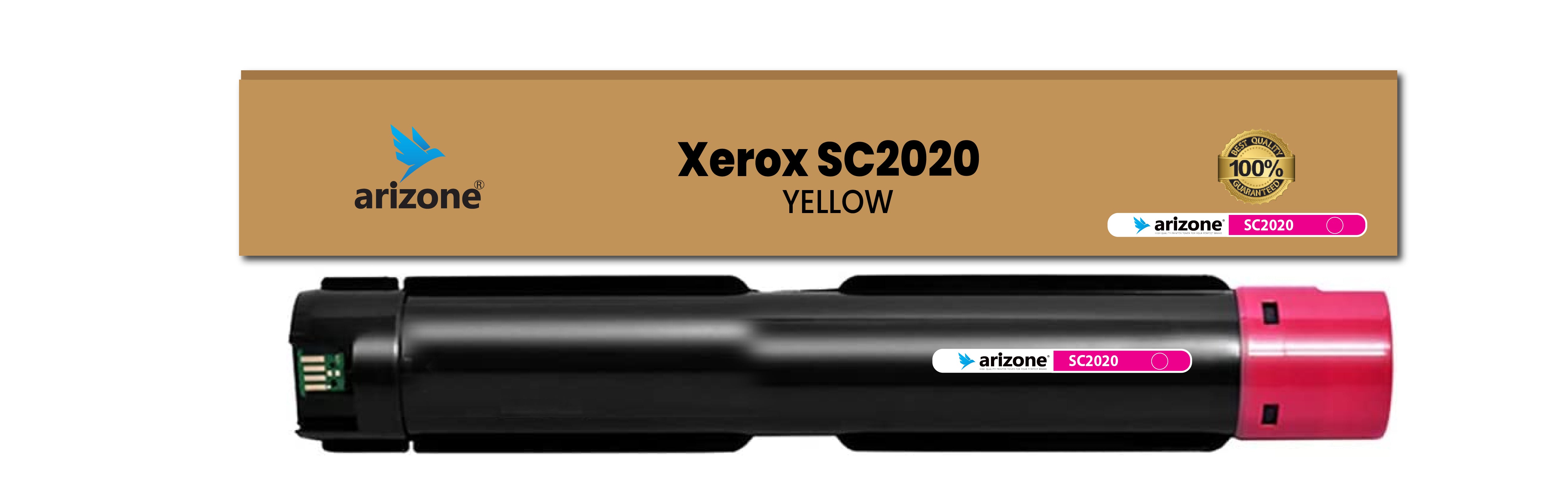 Arizone Toner Cartridges Replacement for Xerox SC2020 CT202242 CT202243 CT202244 CT202245 for Use with Xerox Docucentre SC2020CPS SC2020DA Printer, Magenta