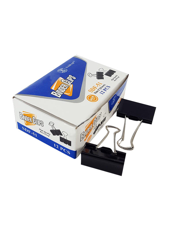 مشبك ورق Sadaf PD-105، 51 مم، أسود Main image