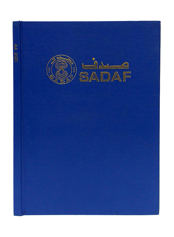دفتر تسجيل صدف ماليزيا، 2QR، مقاس A4، أزرق Main image