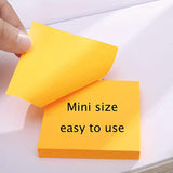 AMERTEER Sticky Notes 3x3inch Self-Stick Notes Bright Multi Colors Pink Sticky Notes 6 Pads, 100 Sheet/Pad